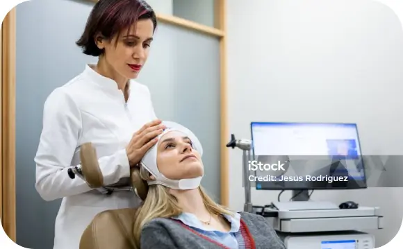 Before to TMS treatment in West Chester, PA, psychiatric clinicians evaluate patients to develop a custom treatment for depression, anxiety, PTSD, OCD, and more..
